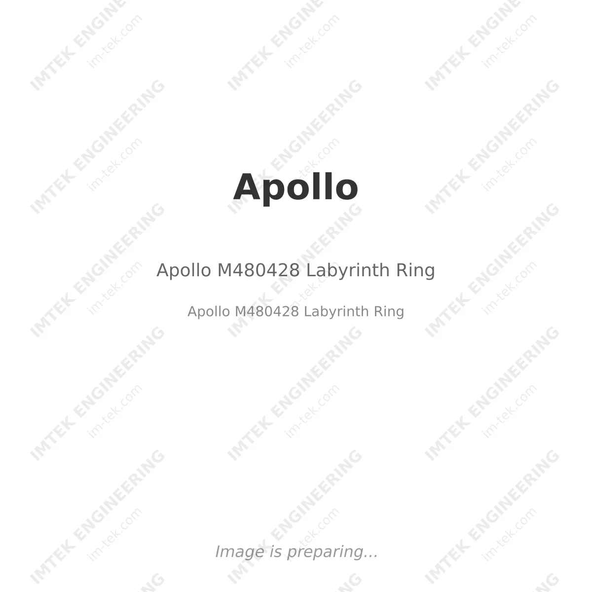 Apollo M480428 Labyrinth Ring