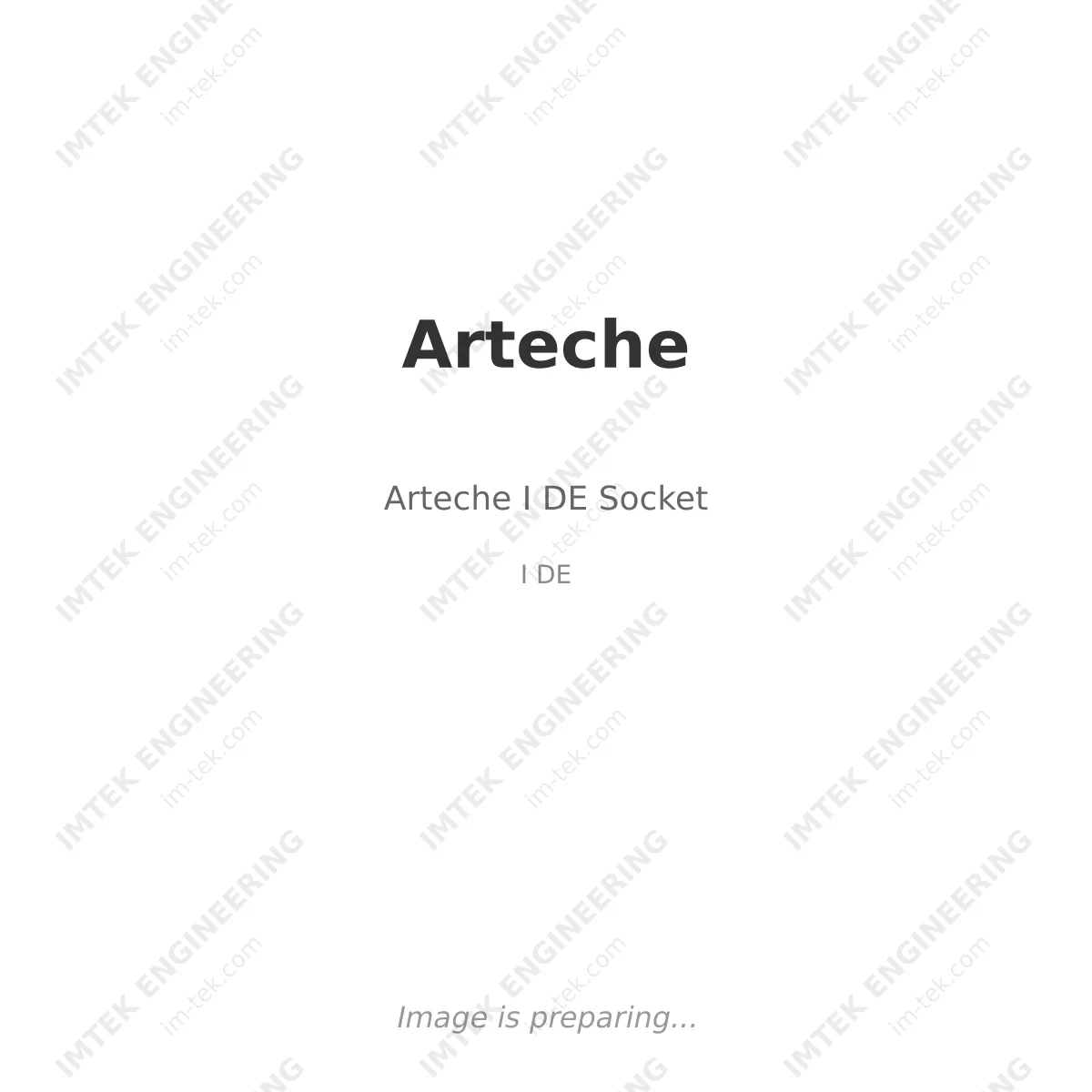 Arteche I DE Socket