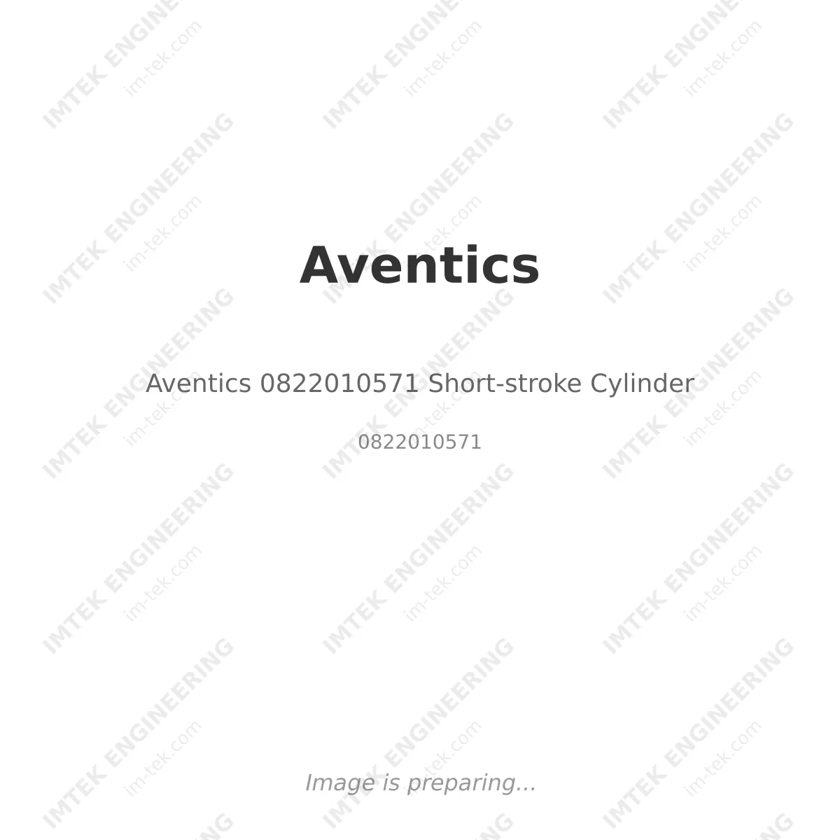 Aventics 0822010571 Short-stroke Cylinder