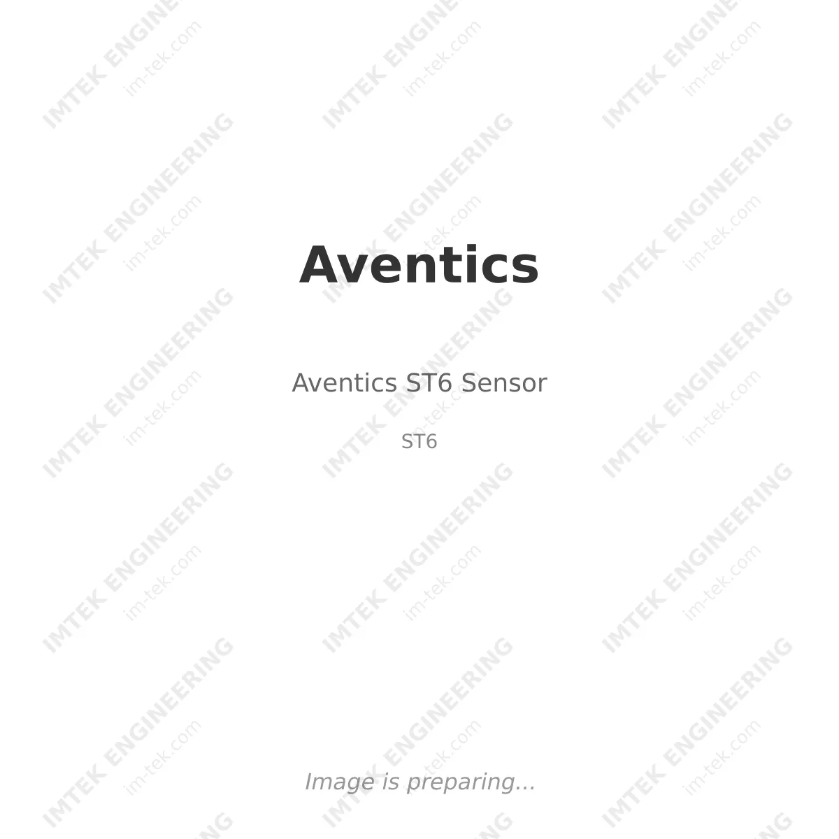 Aventics ST6 Sensor