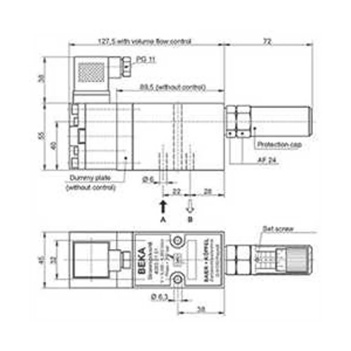 Beka   4060 FLOW LIMITING BLOCKS