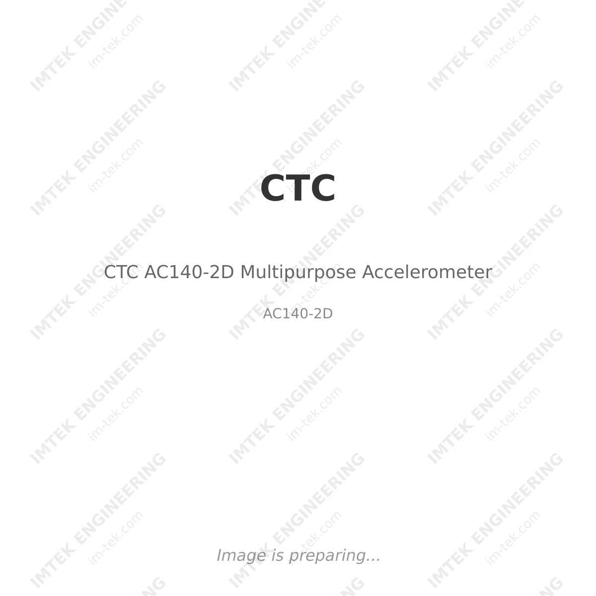 CTC AC140-2D Multipurpose Accelerometer