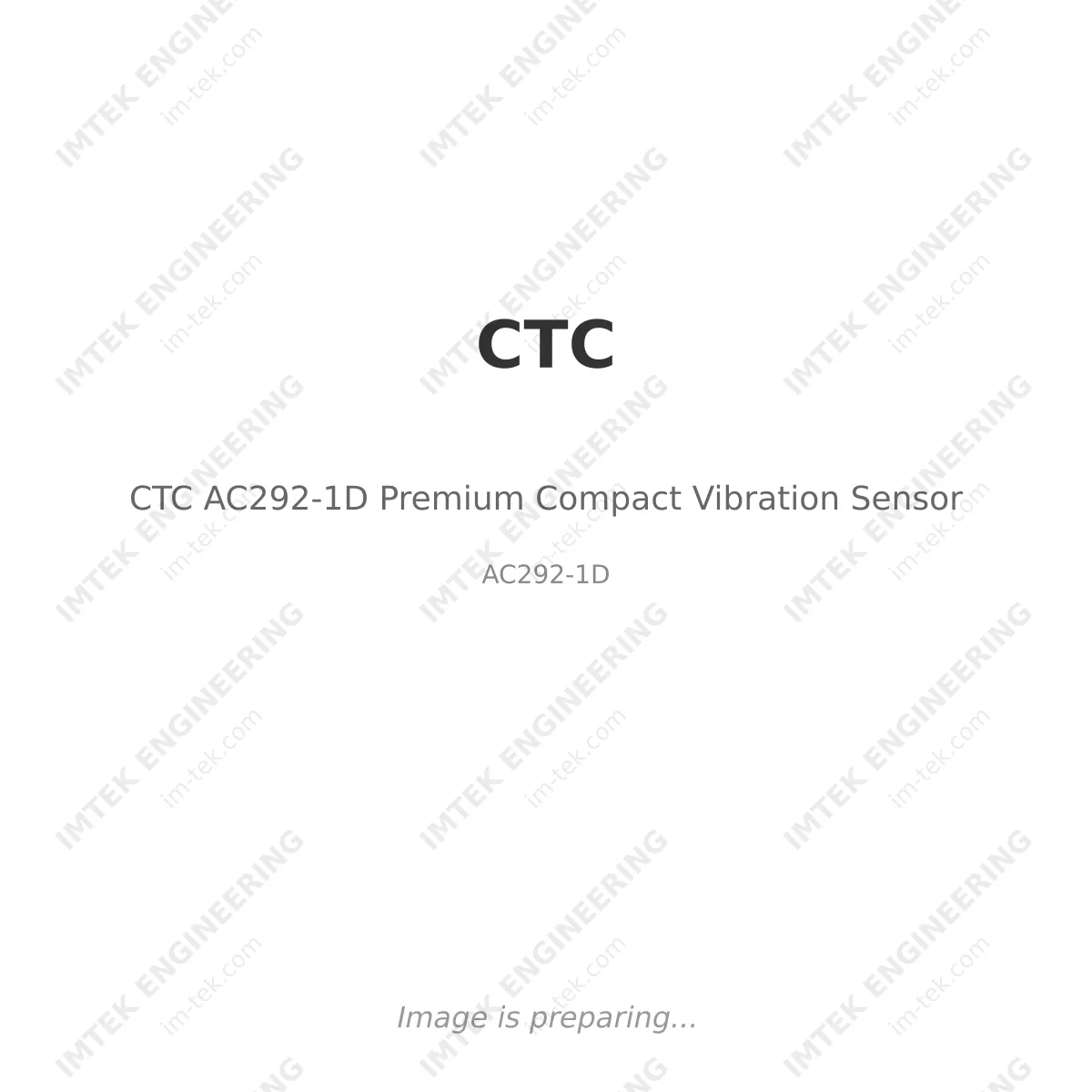 CTC AC292-1D Premium Compact Vibration Sensor