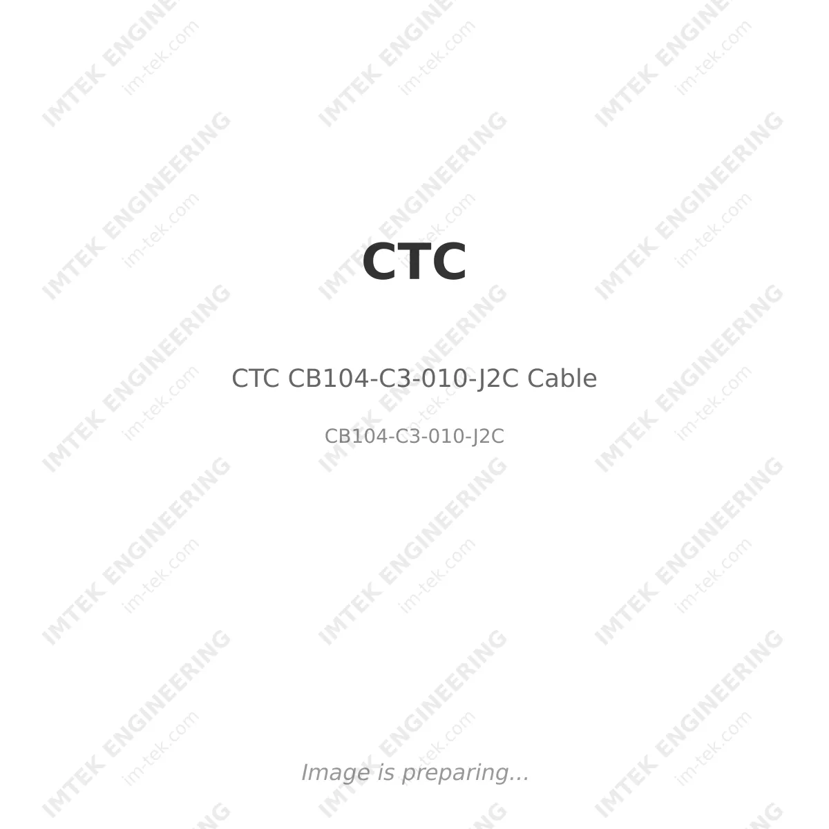 CTC CB104-C3-010-J2C Cable