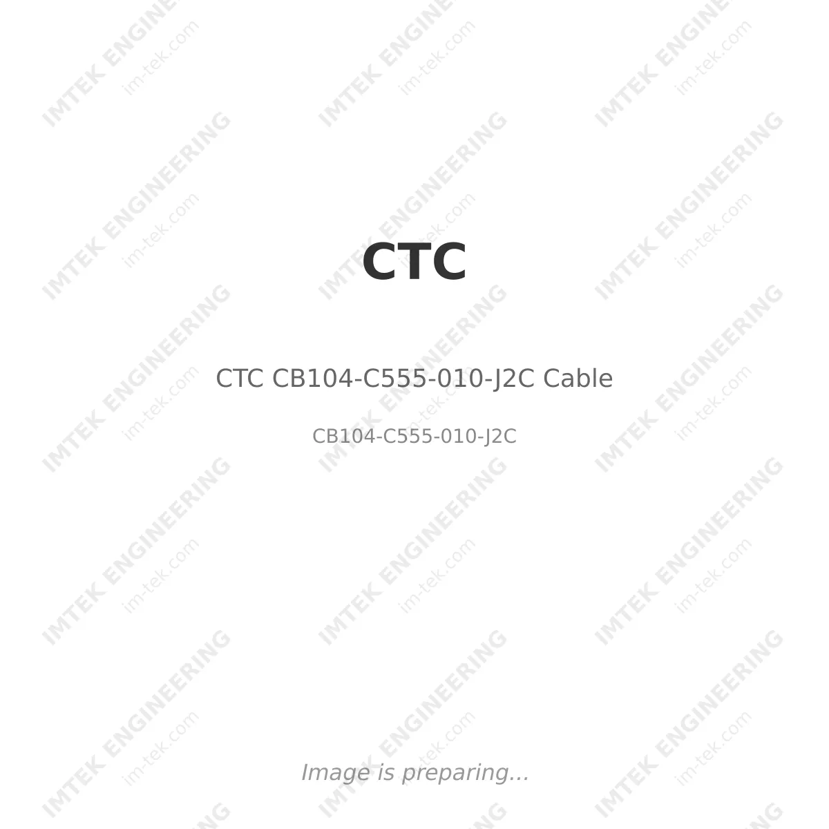 CTC CB104-C555-010-J2C Cable