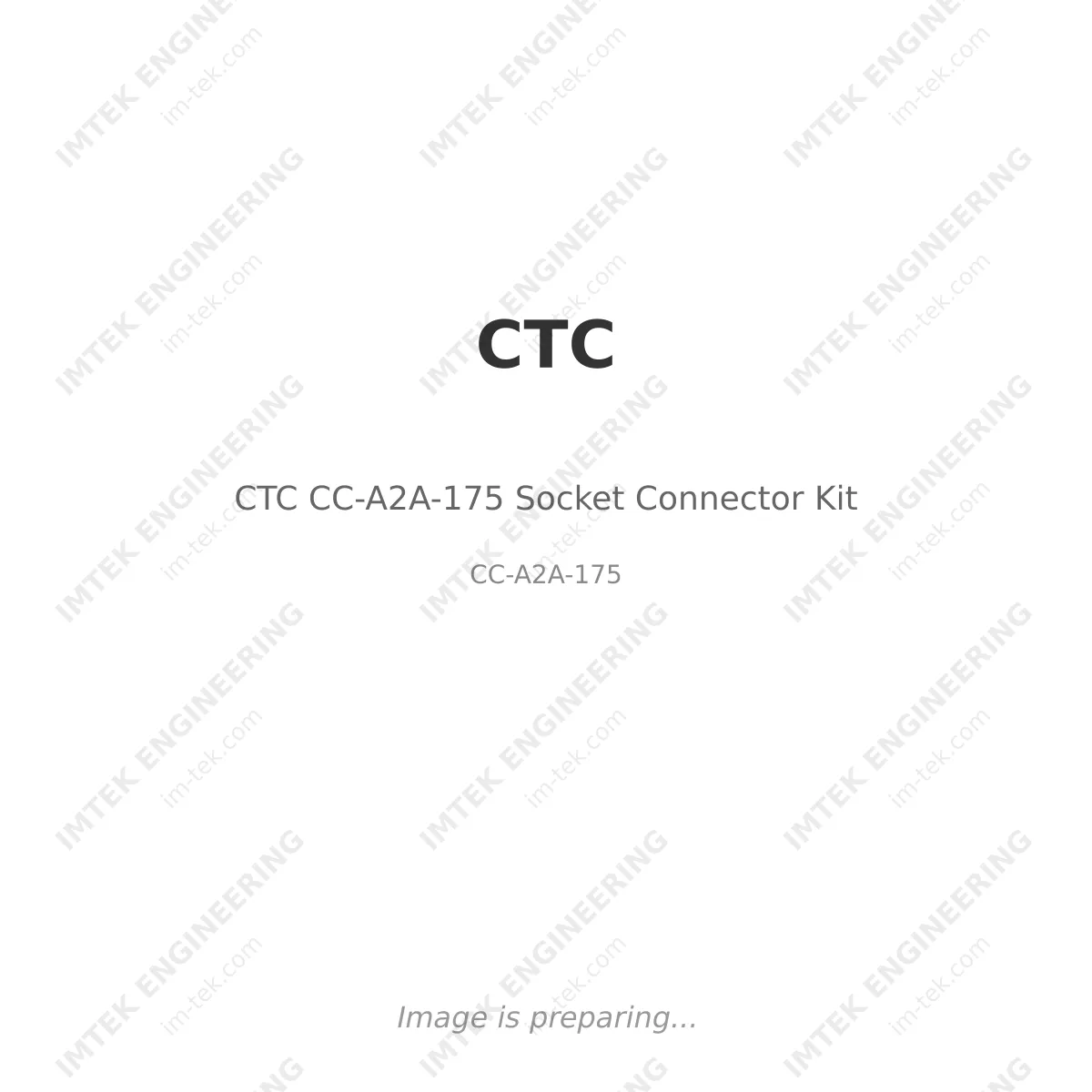 CTC CC-A2A-175 Socket Connector Kit