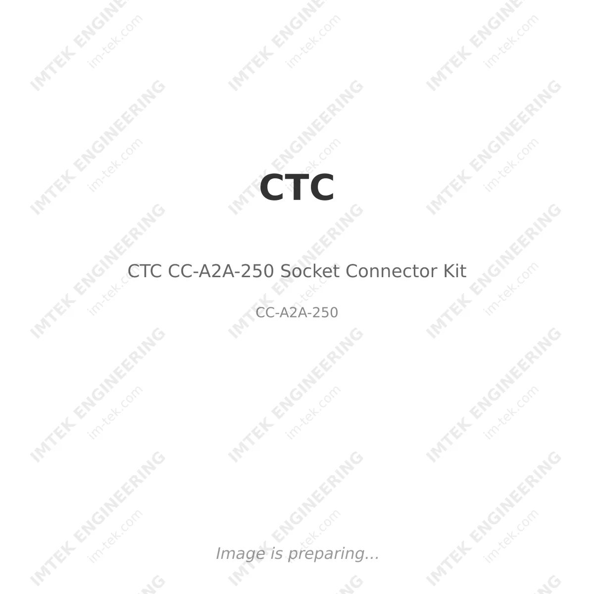 CTC CC-A2A-250 Socket Connector Kit