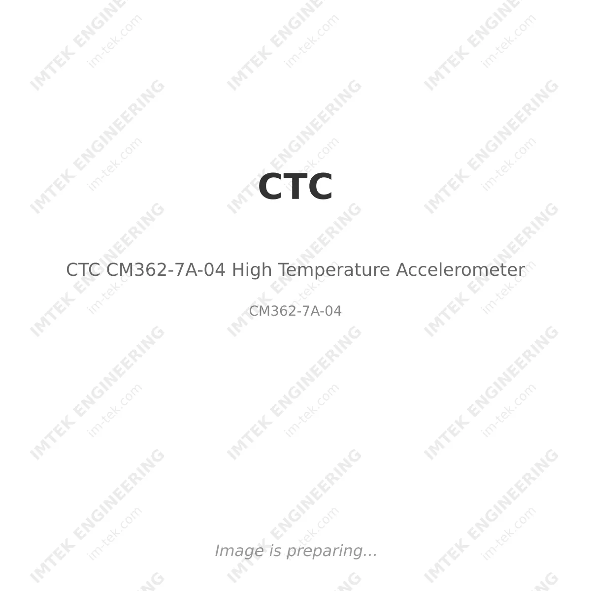 CTC CM362-7A-04 High Temperature Accelerometer