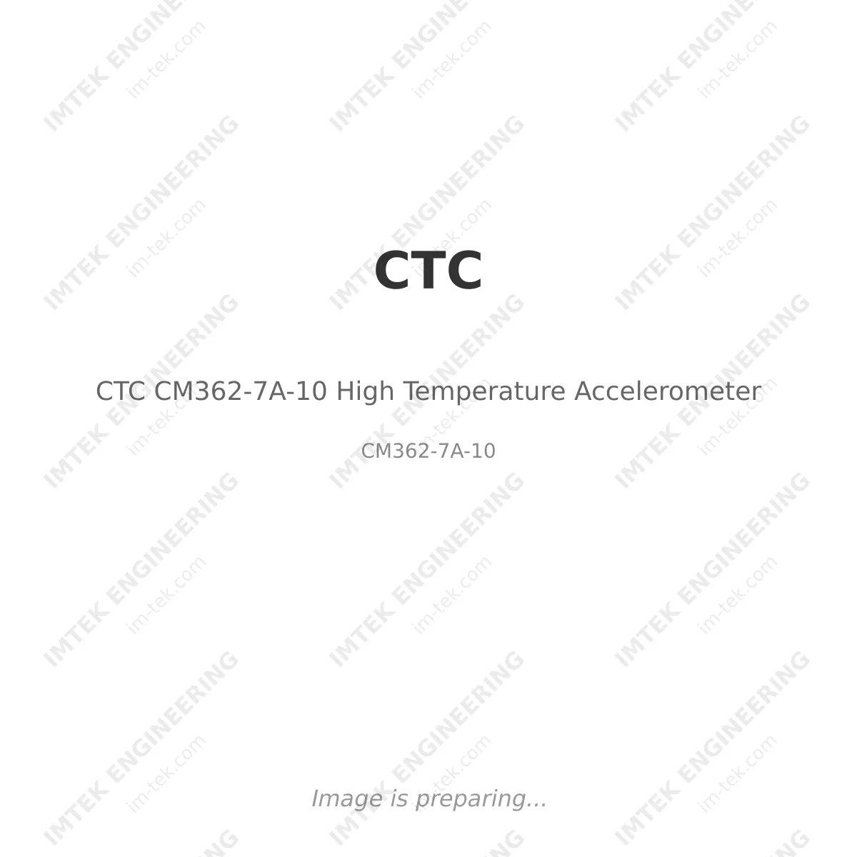 CTC CM362-7A-10 High Temperature Accelerometer
