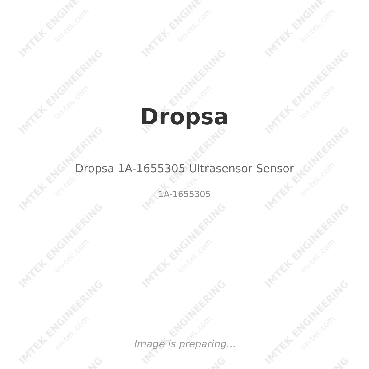 Dropsa 1A-1655305 Ultrasensor Sensor