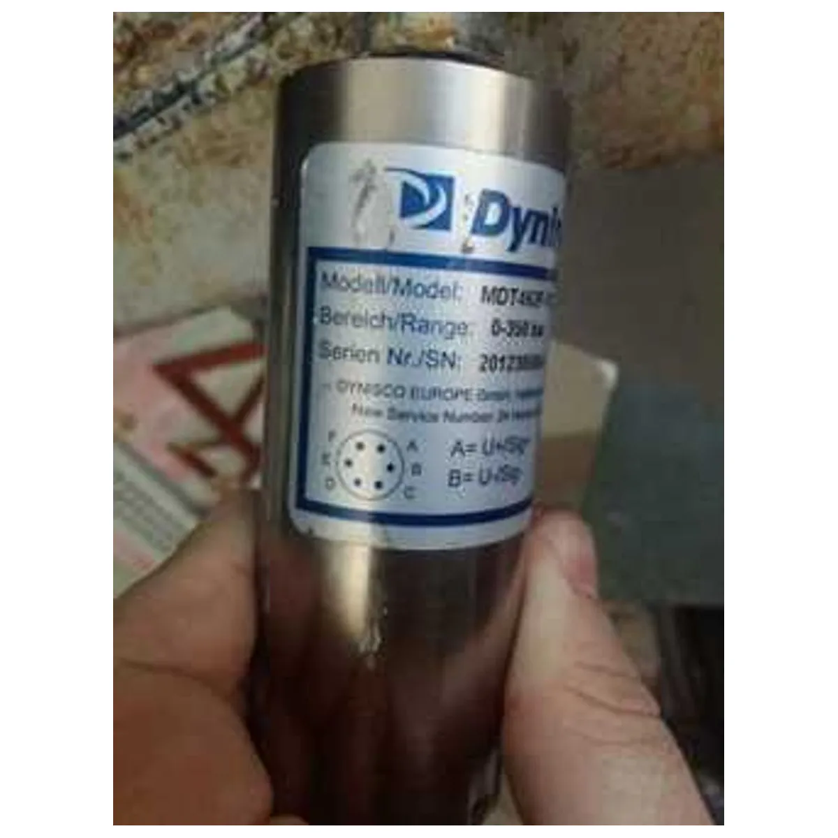 Dynisco MDT462F-1/2-3,5C-15/4... Melt Pressure Transmitters