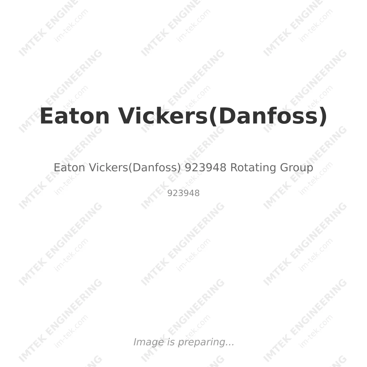 Eaton Vickers(Danfoss) 923948  Rotating Group