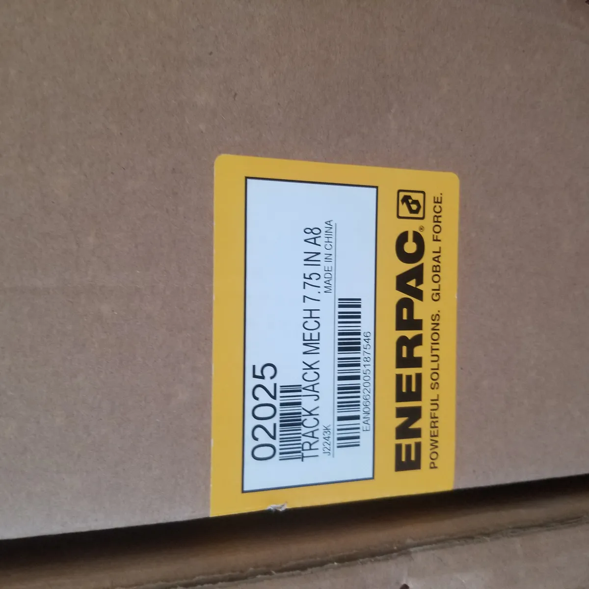 Enerpac 02025 Mechanical Track Jack A8