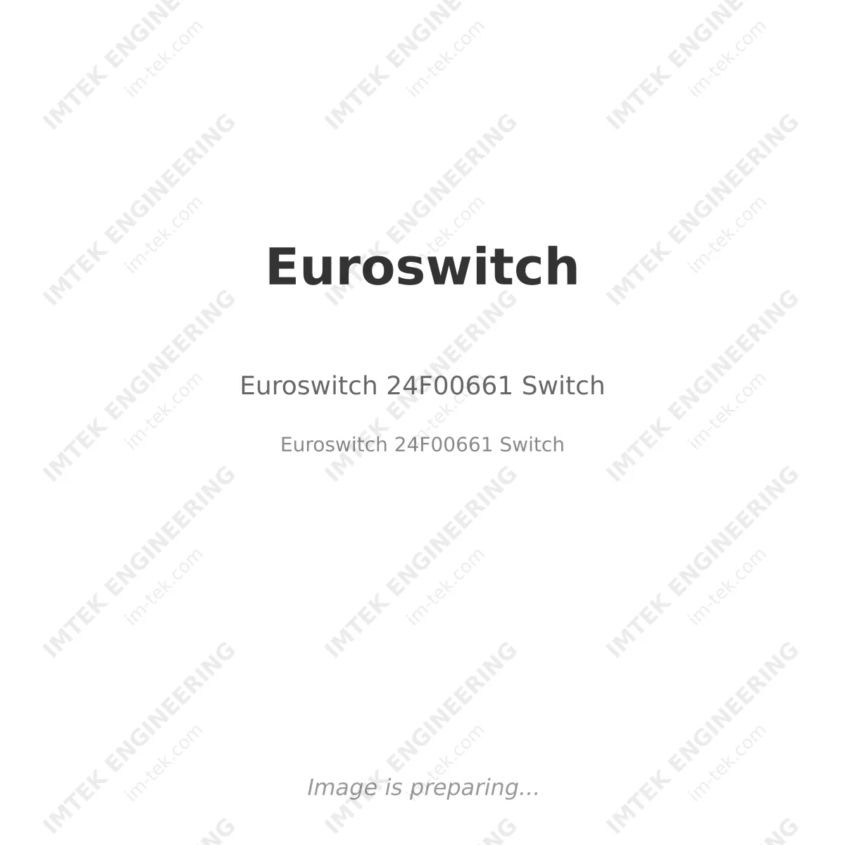 Euroswitch 24F00661 Switch
