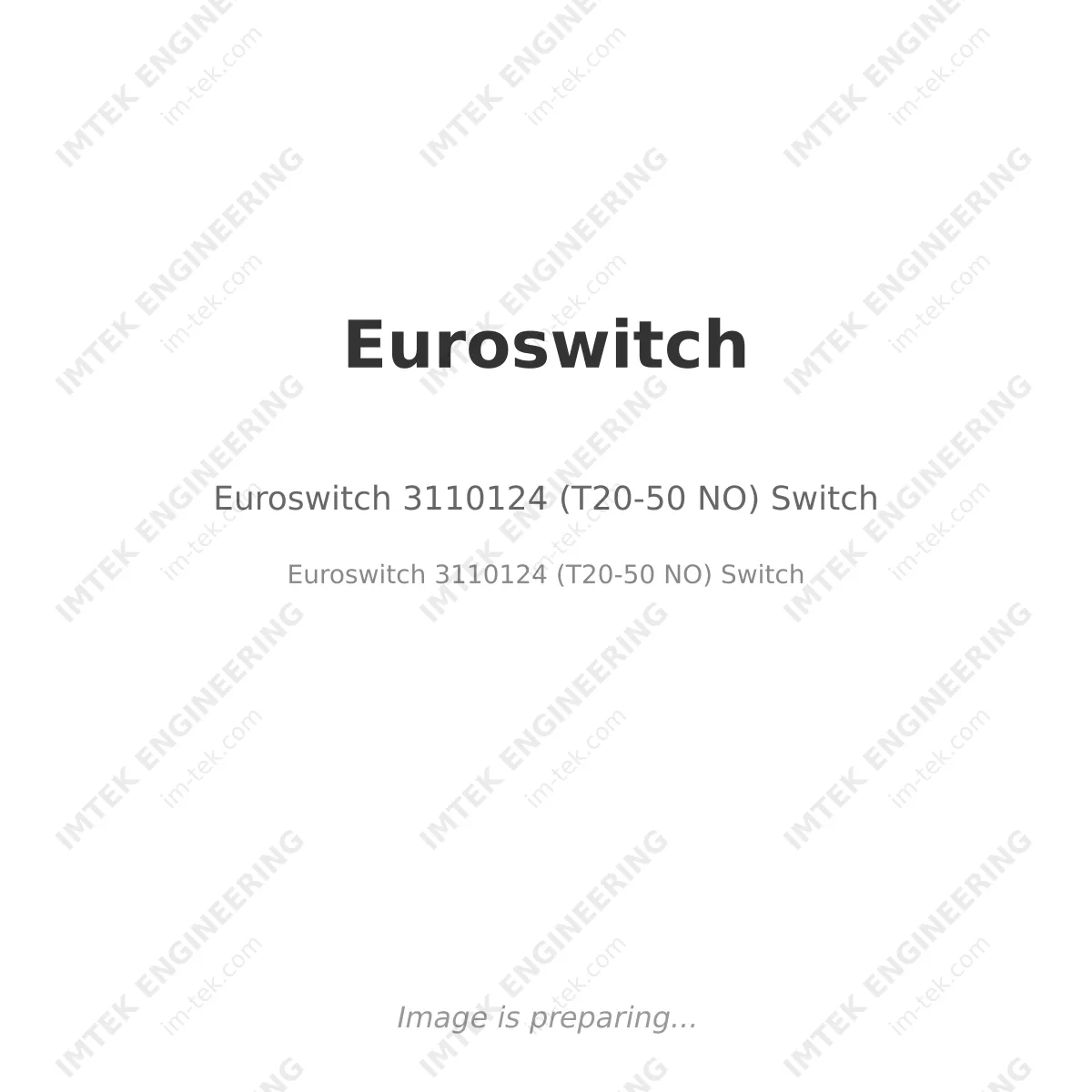Euroswitch 3110124 (Т20-50 NO) Switch