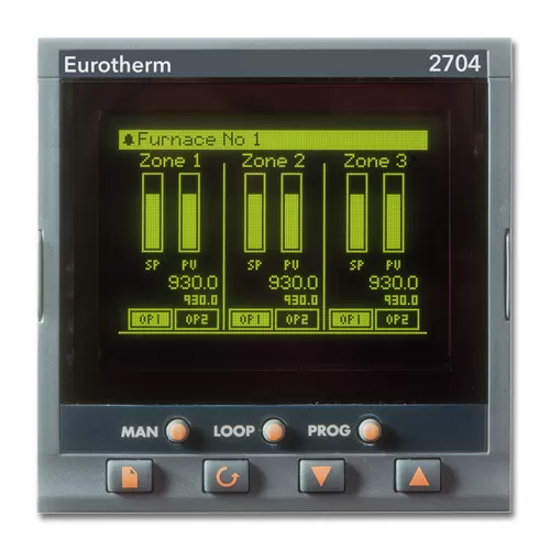  Eurotherm Process Control<br/><span class="text-[10px]">2704/VH/3X/X/XX/D4/MS/D4/D4/XX/XX/F2/A2/</span>
