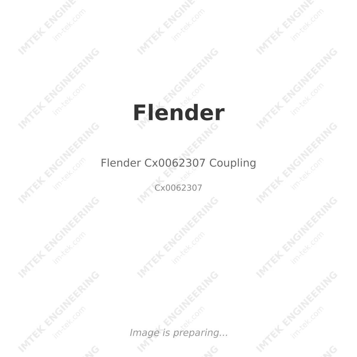 Flender Cx0062307 Coupling