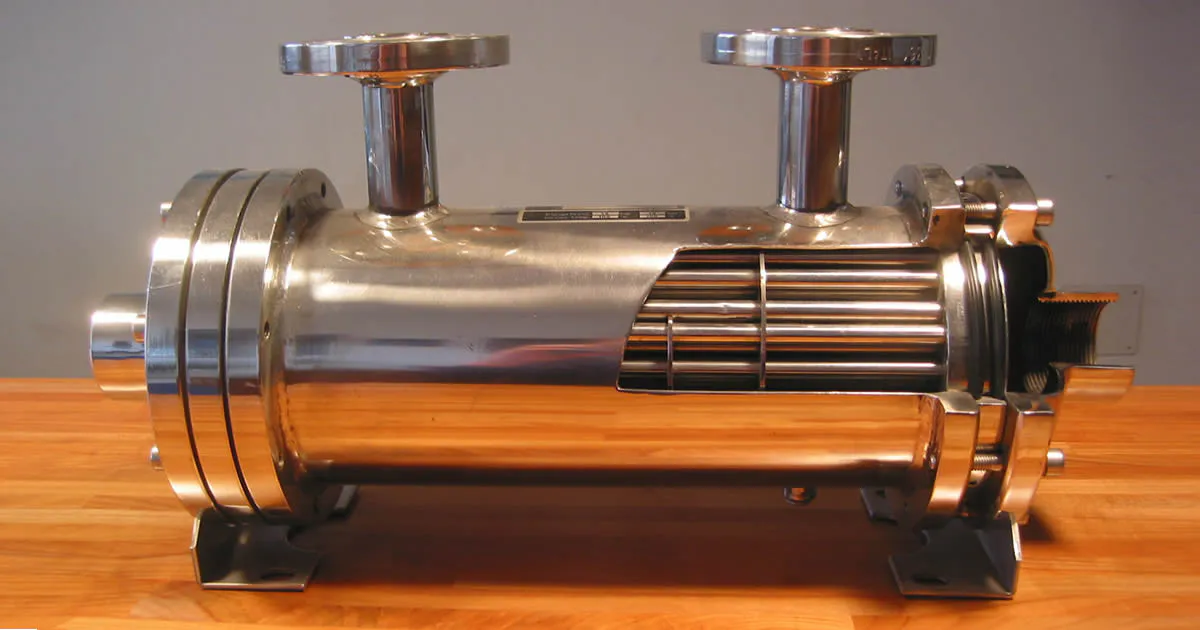 Flovex BEW 806  Removable Bundle Heat Exchangers with Straight Tube