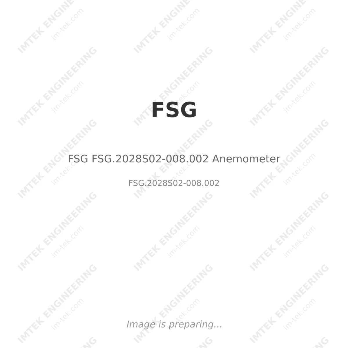 FSG FSG.2028S02-008.002 Anemometer