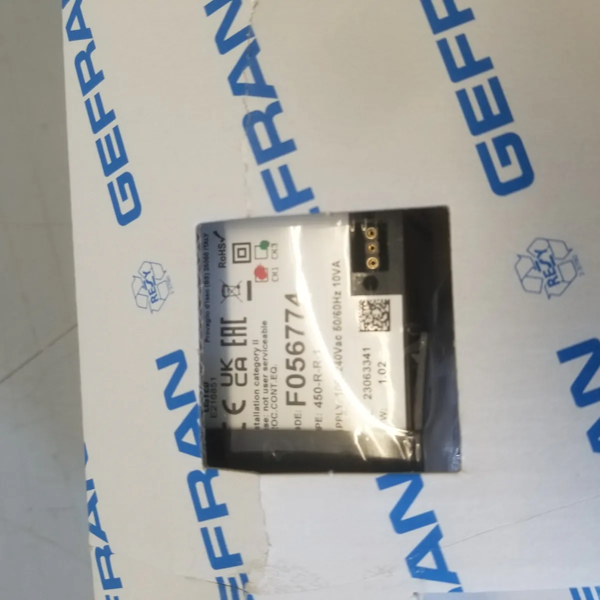 Gefran F056774 Controller With Thermocouple