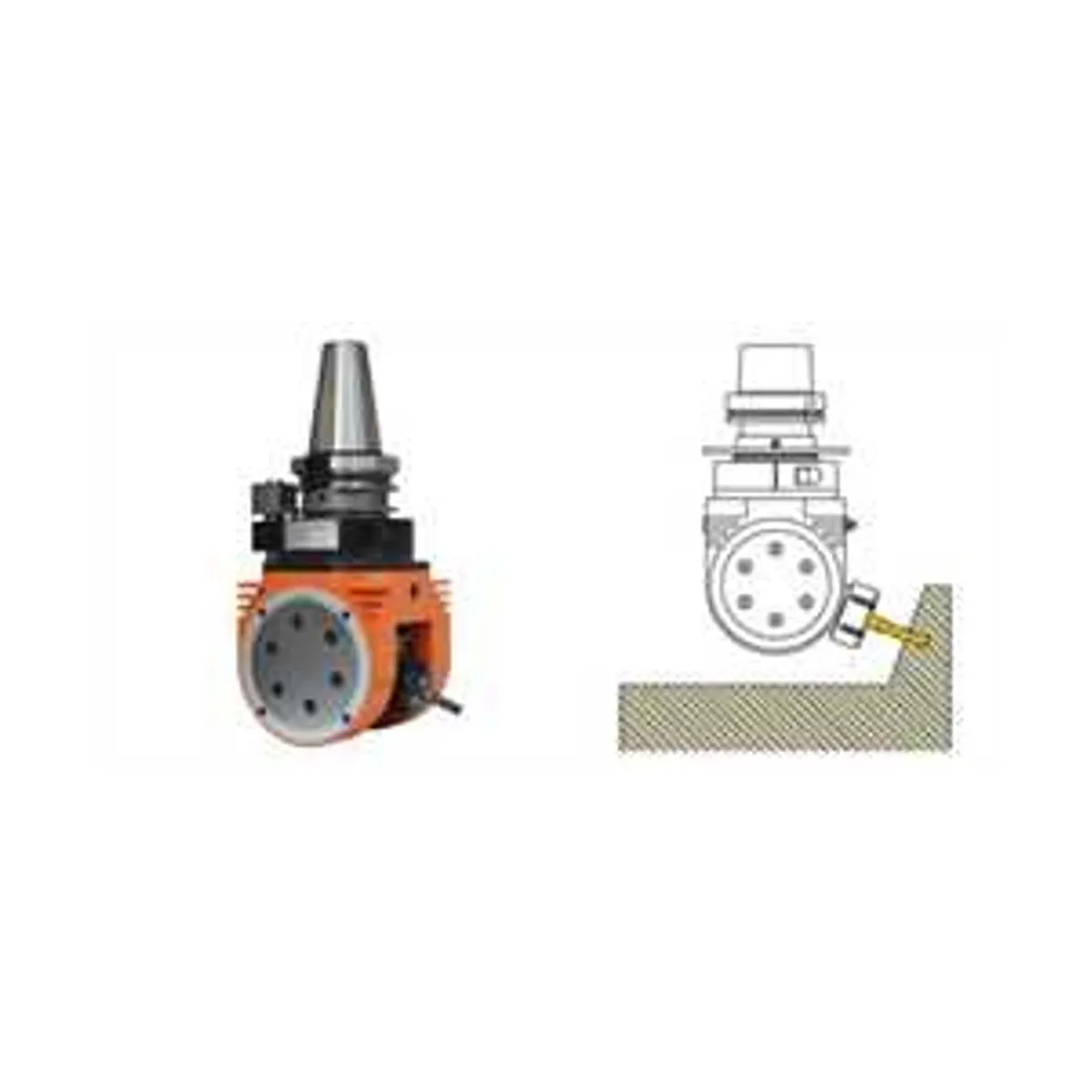 Gisstec   GT - 90° Adjustable Angle Head