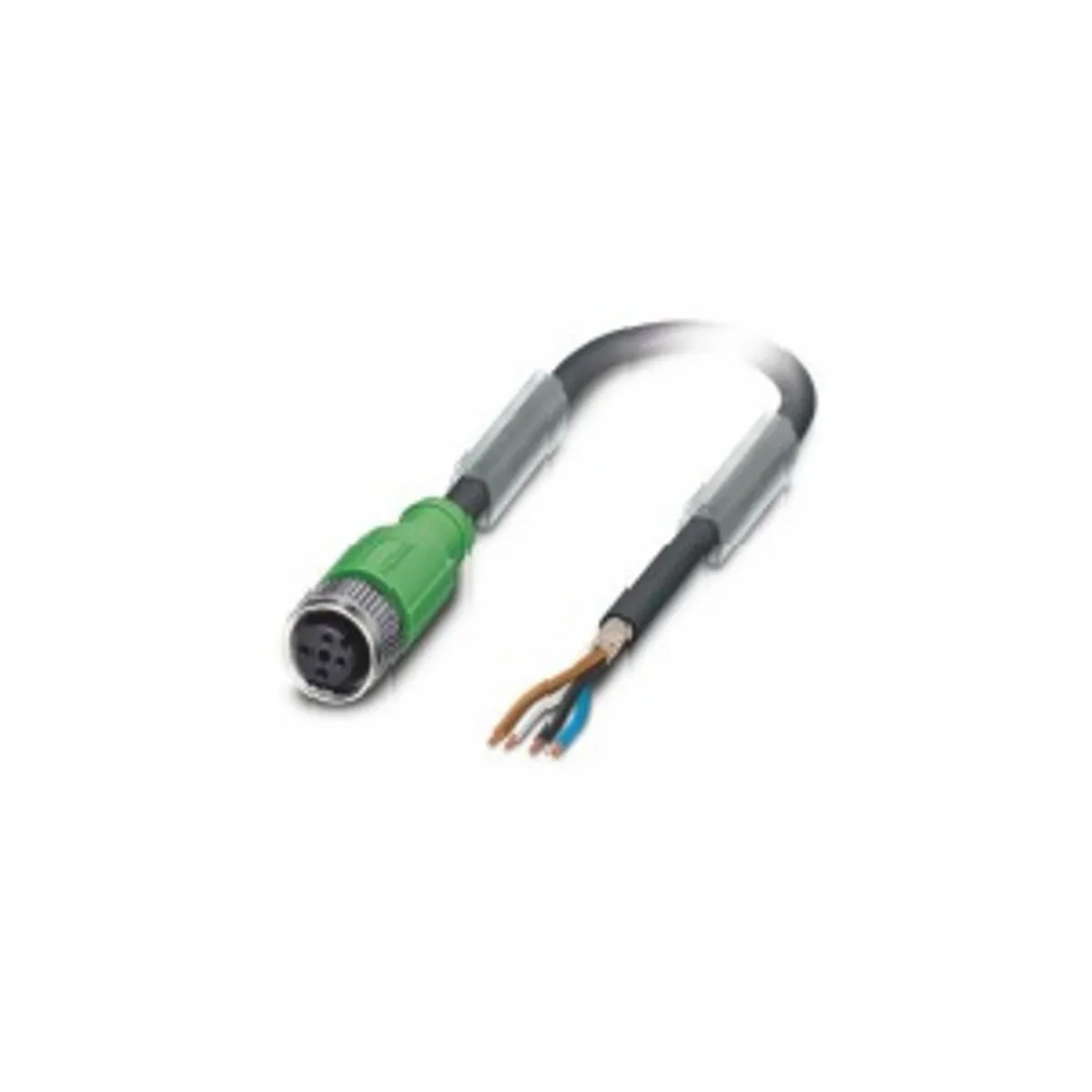 Hauber Item Code10521 Type A - 4-pole - 5m - shielded Cable