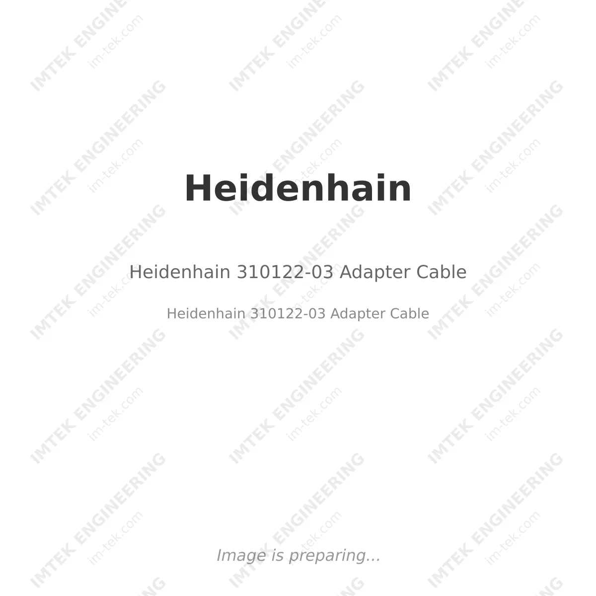 Heidenhain 310122-03 Adapter Cable