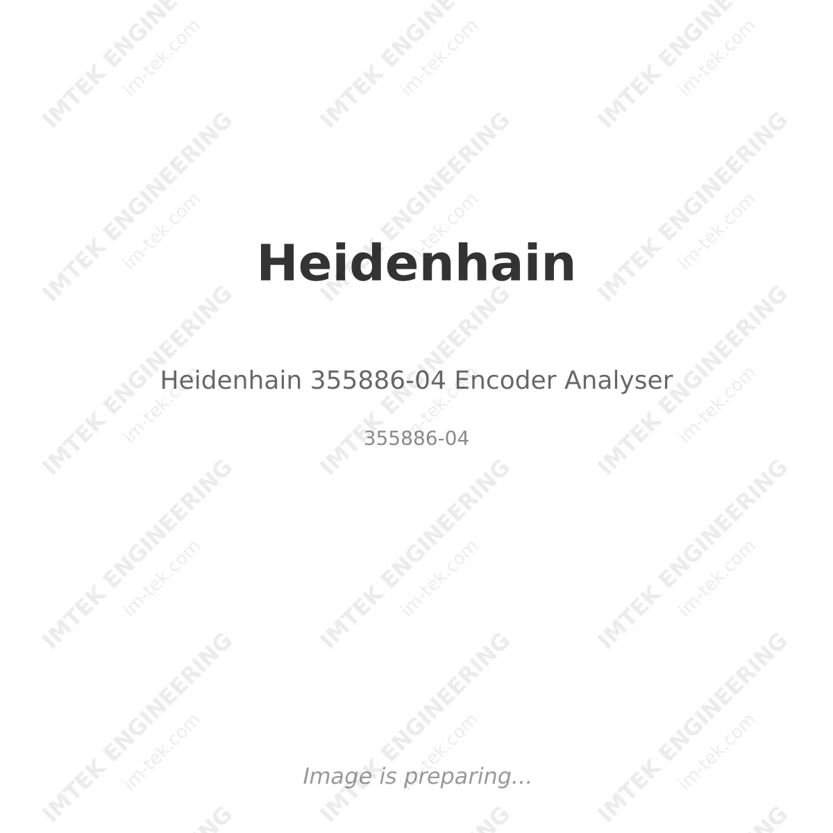 Heidenhain 355886-04 Encoder Analyser