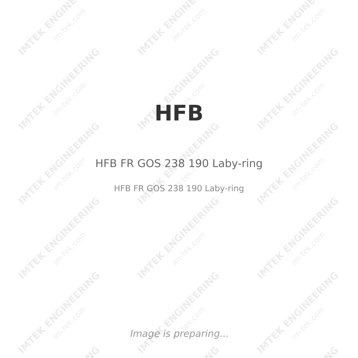 HFB FR GOS 238 190 Laby-ring