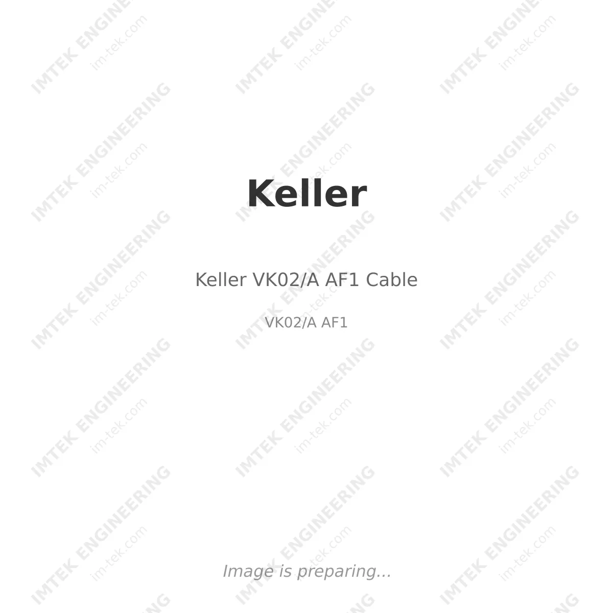 Keller VK02/A AF1 Cable