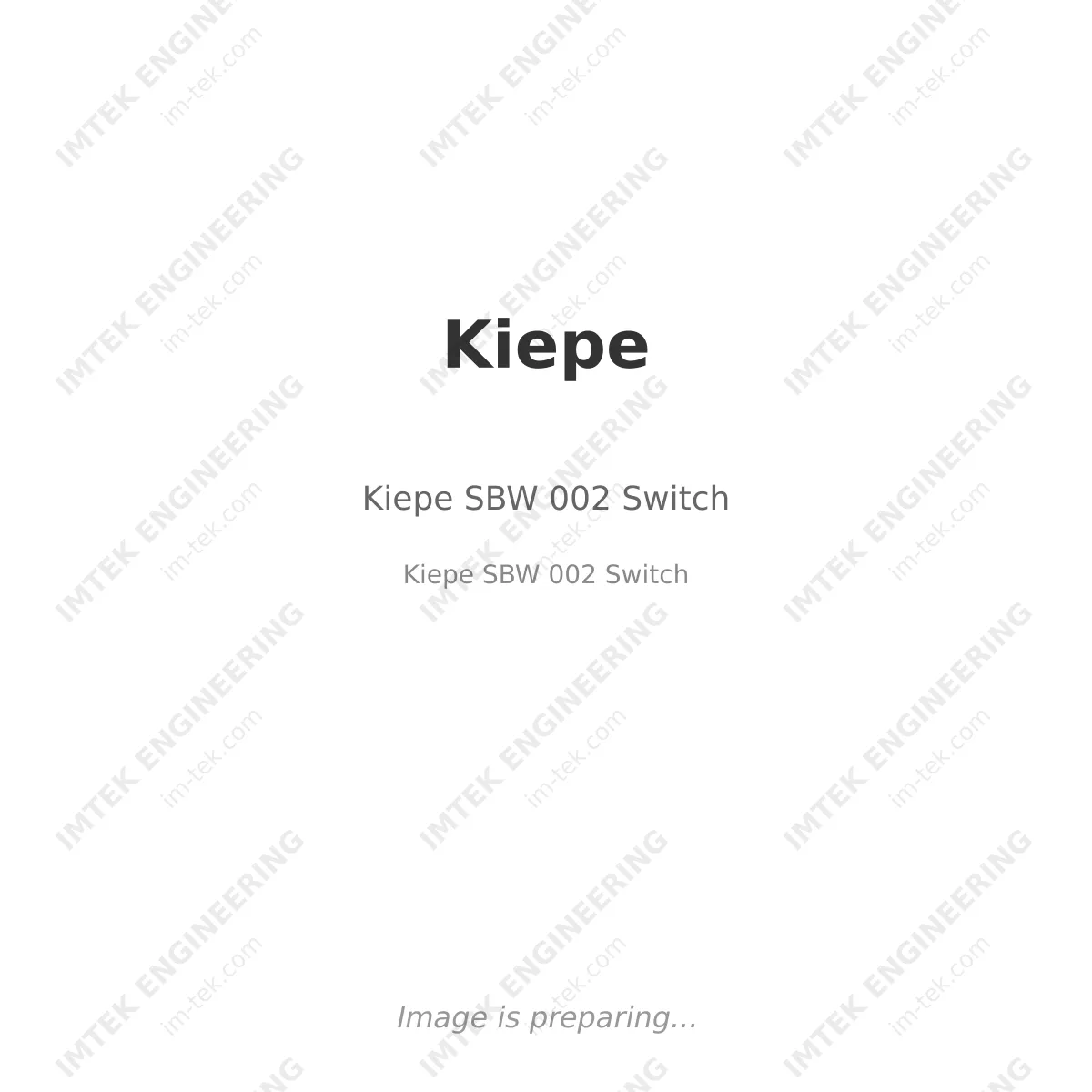 Kiepe SBW 002 Switch