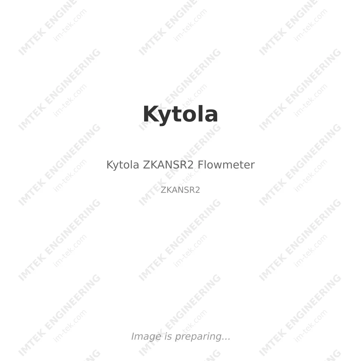 Kytola ZKANSR2 Flowmeter