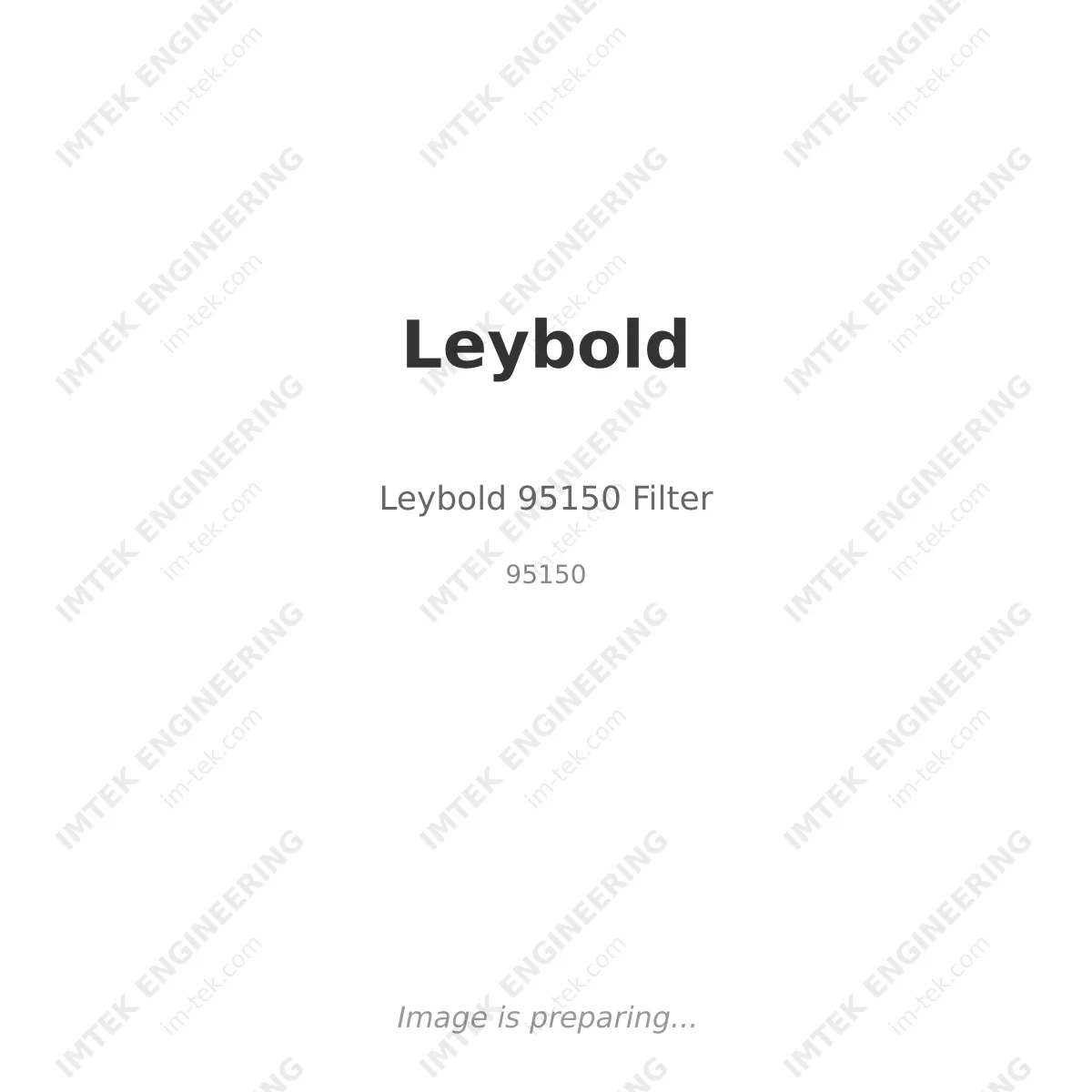 Leybold 95150 Filter