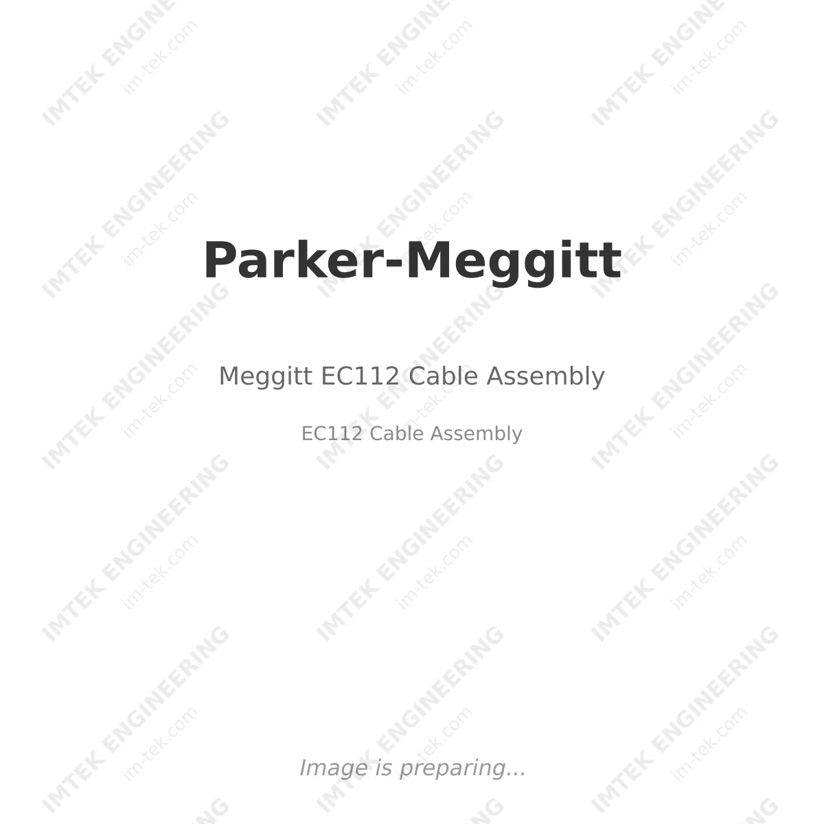 Meggitt EC112 Cable Assembly