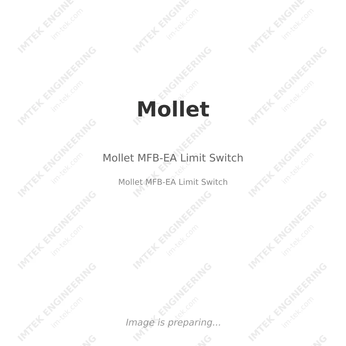 Mollet MFB-EA Limit Switch