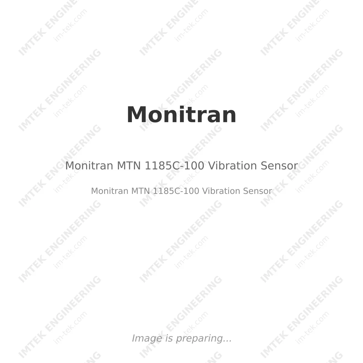 Monitran MTN 1185C-100  Vibration Sensor