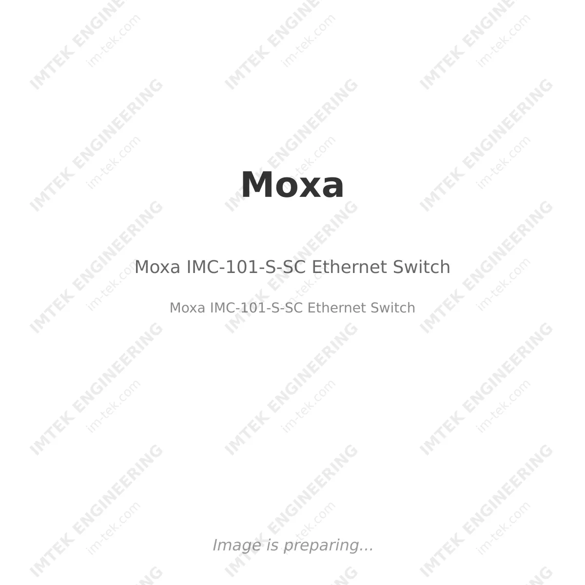 Moxa IMC-101-S-SC  Ethernet Switch