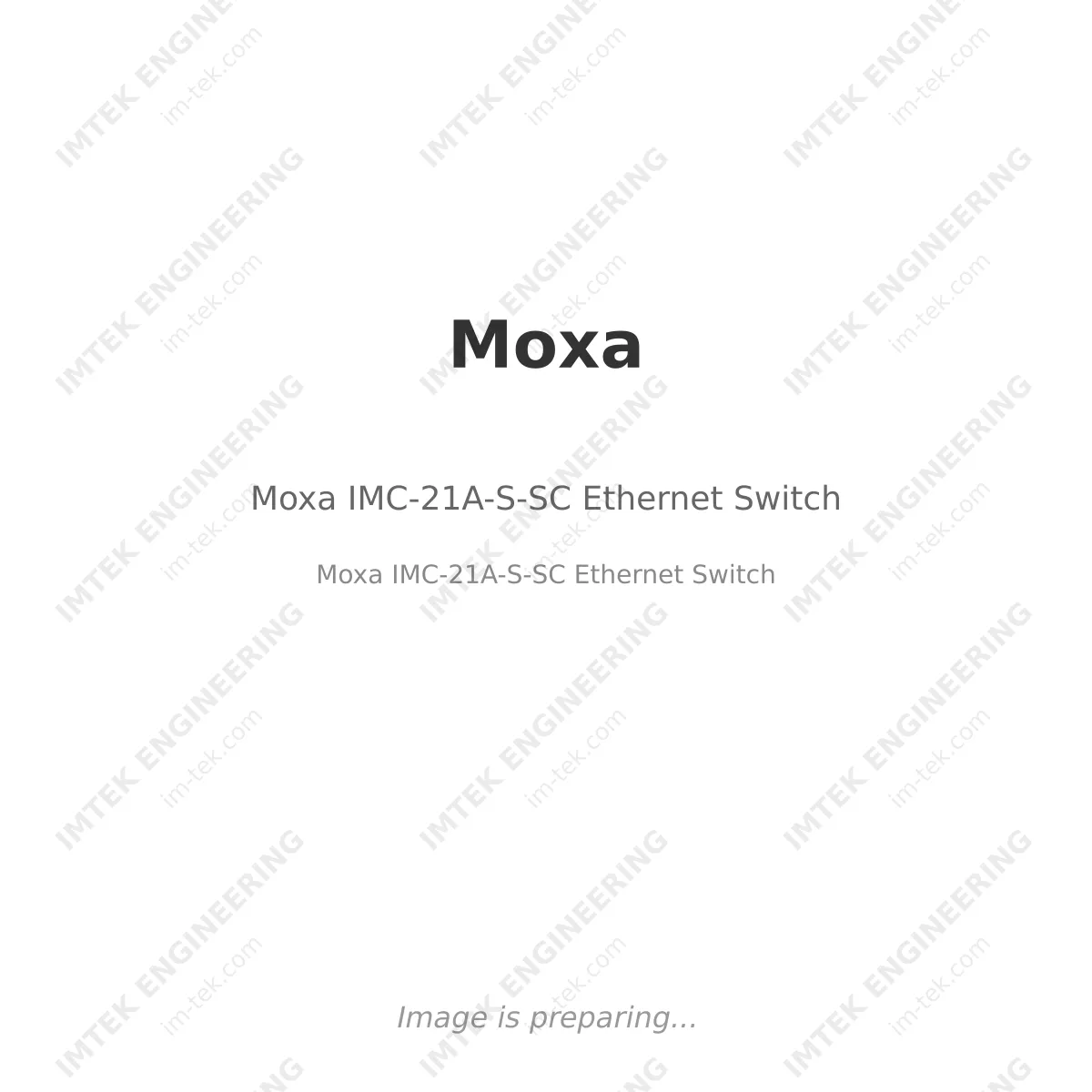 Moxa IMC-21A-S-SC  Ethernet Switch