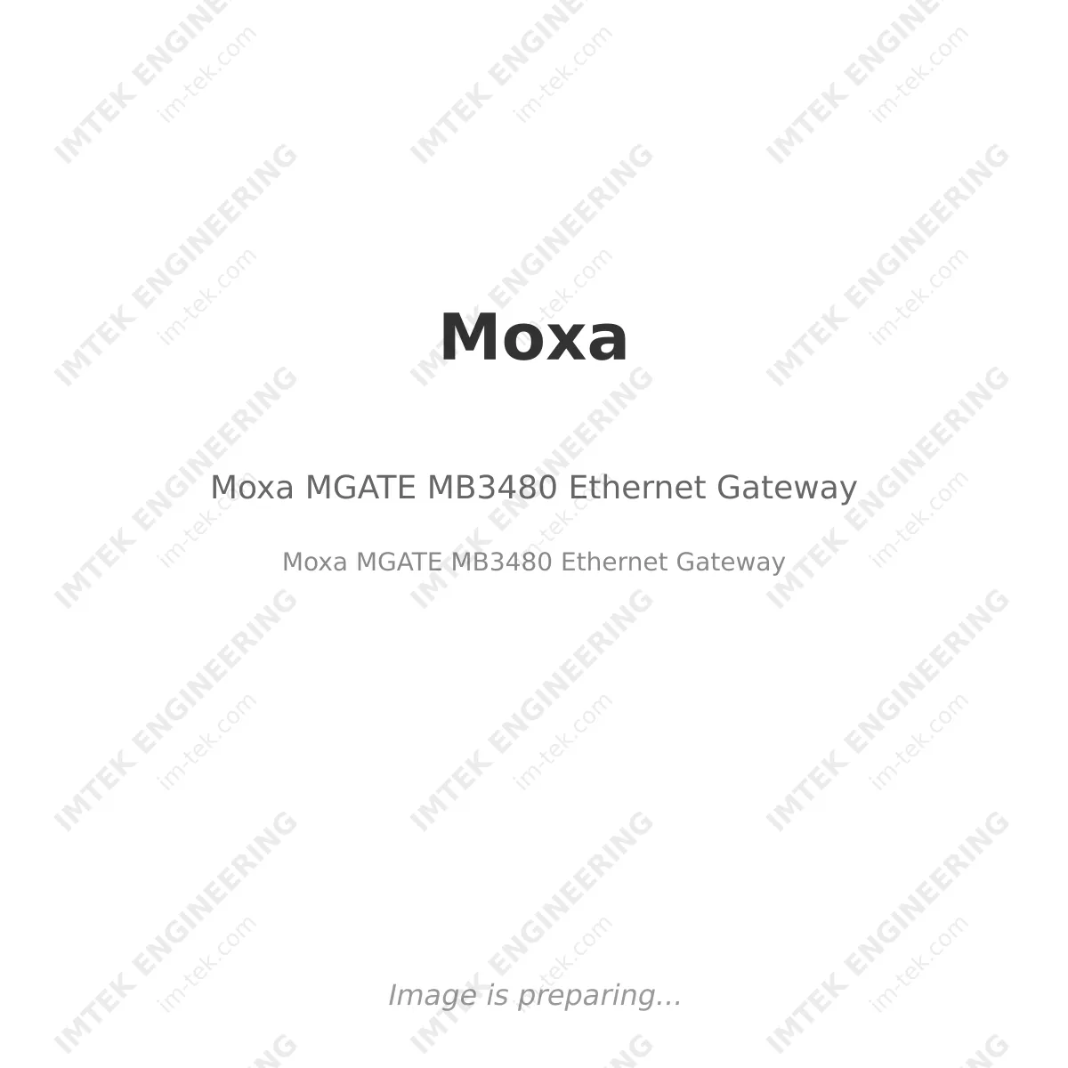 Moxa MGATE MB3480 Ethernet Gateway