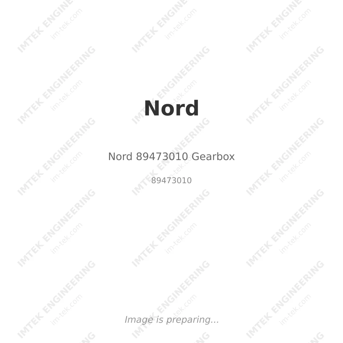 Nord  89473010   Gearbox