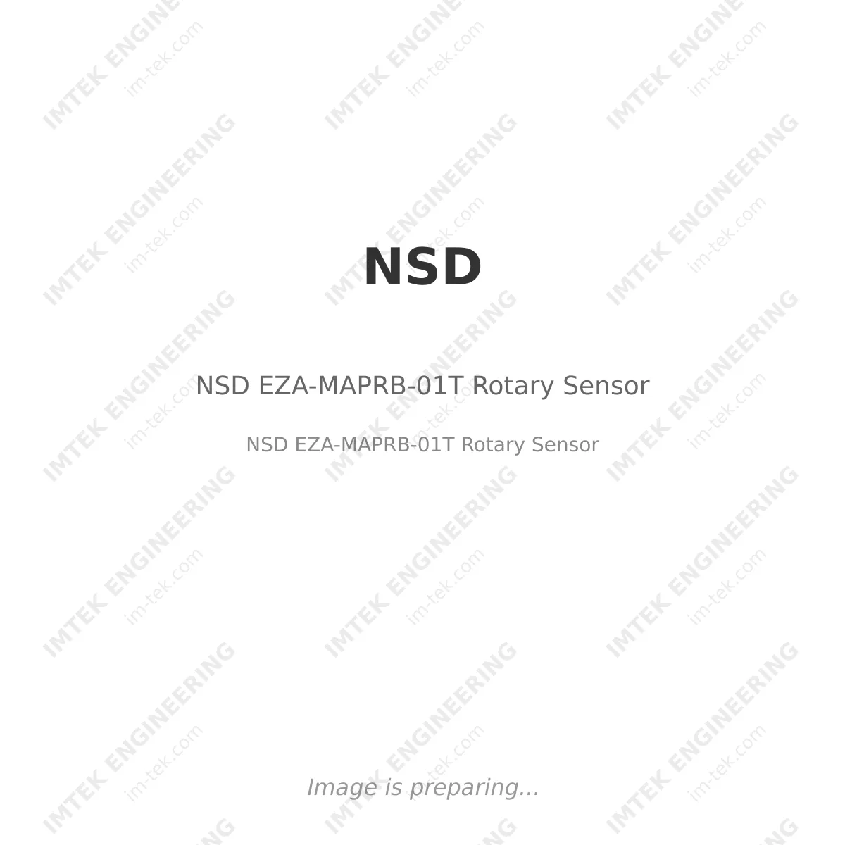 NSD EZA-MAPRB-01T Rotary Sensor