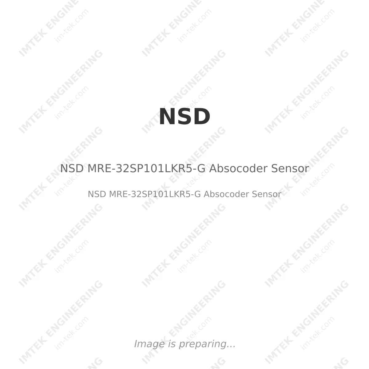 NSD MRE-32SP101LKR5-G Absocoder Sensor