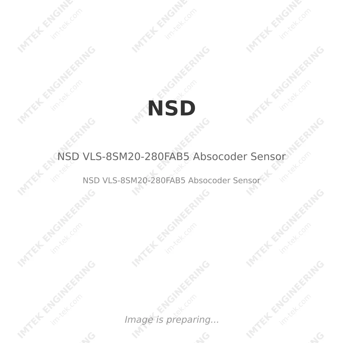 NSD VLS-8SM20-280FAB5 Absocoder Sensor
