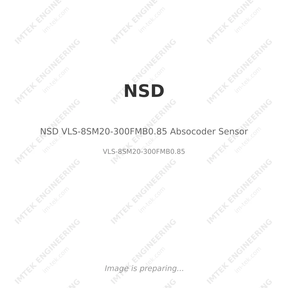 NSD VLS-8SM20-300FMB0.85 Absocoder Sensor