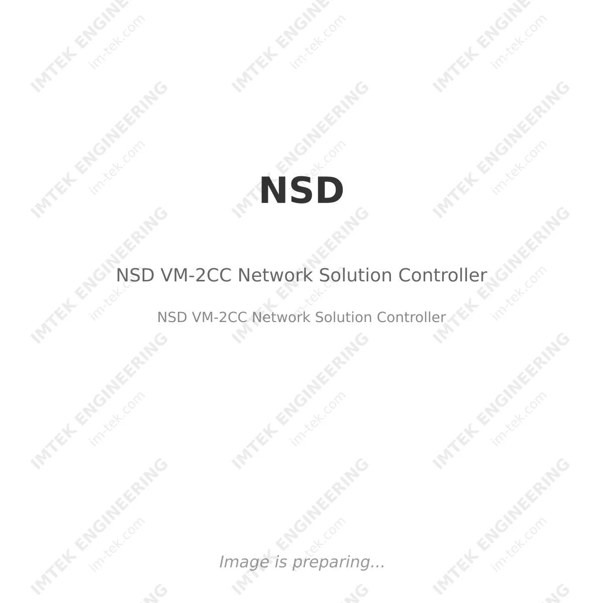 NSD VM-2CC Network Solution Controller