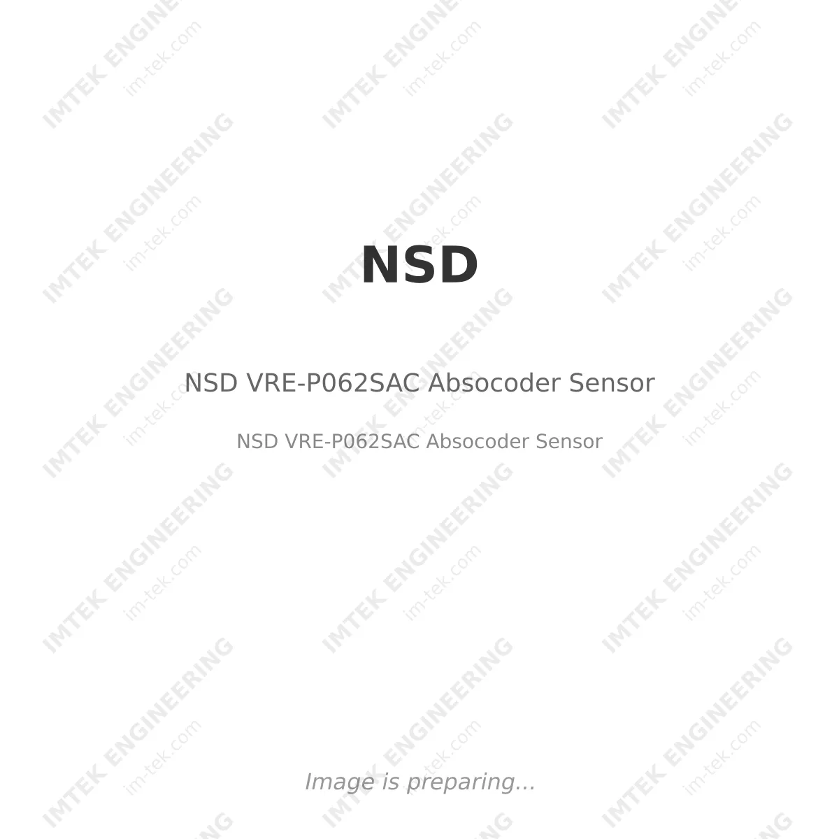NSD VRE-P062SAC Absocoder Sensor