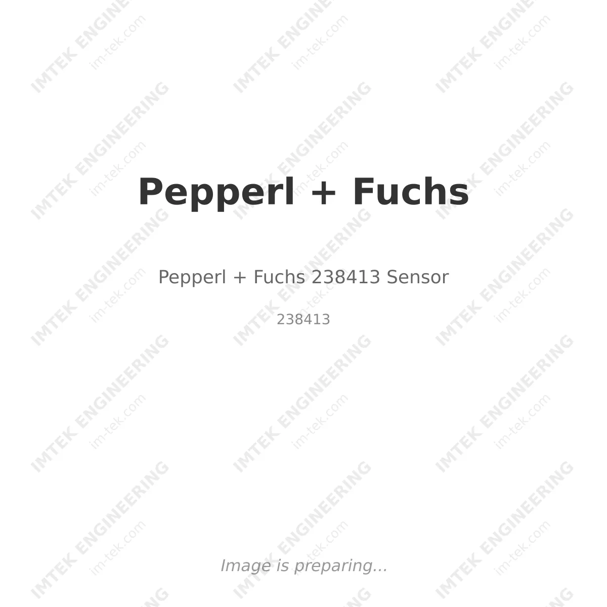 Pepperl + Fuchs 238413 Sensor