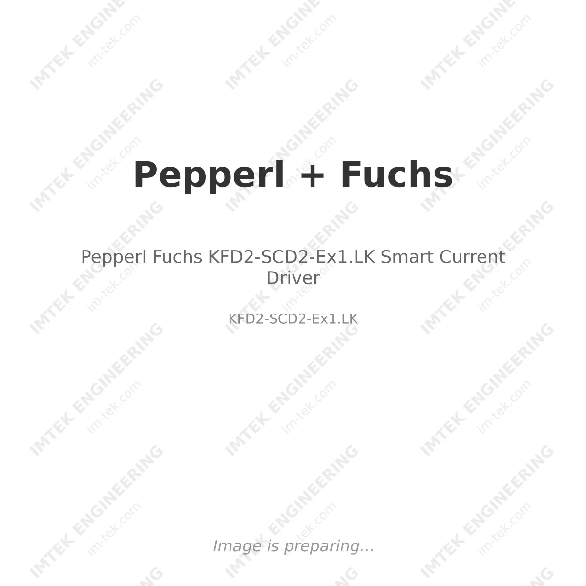 Pepperl Fuchs KFD2-SCD2-Ex1.LK Smart Current Driver