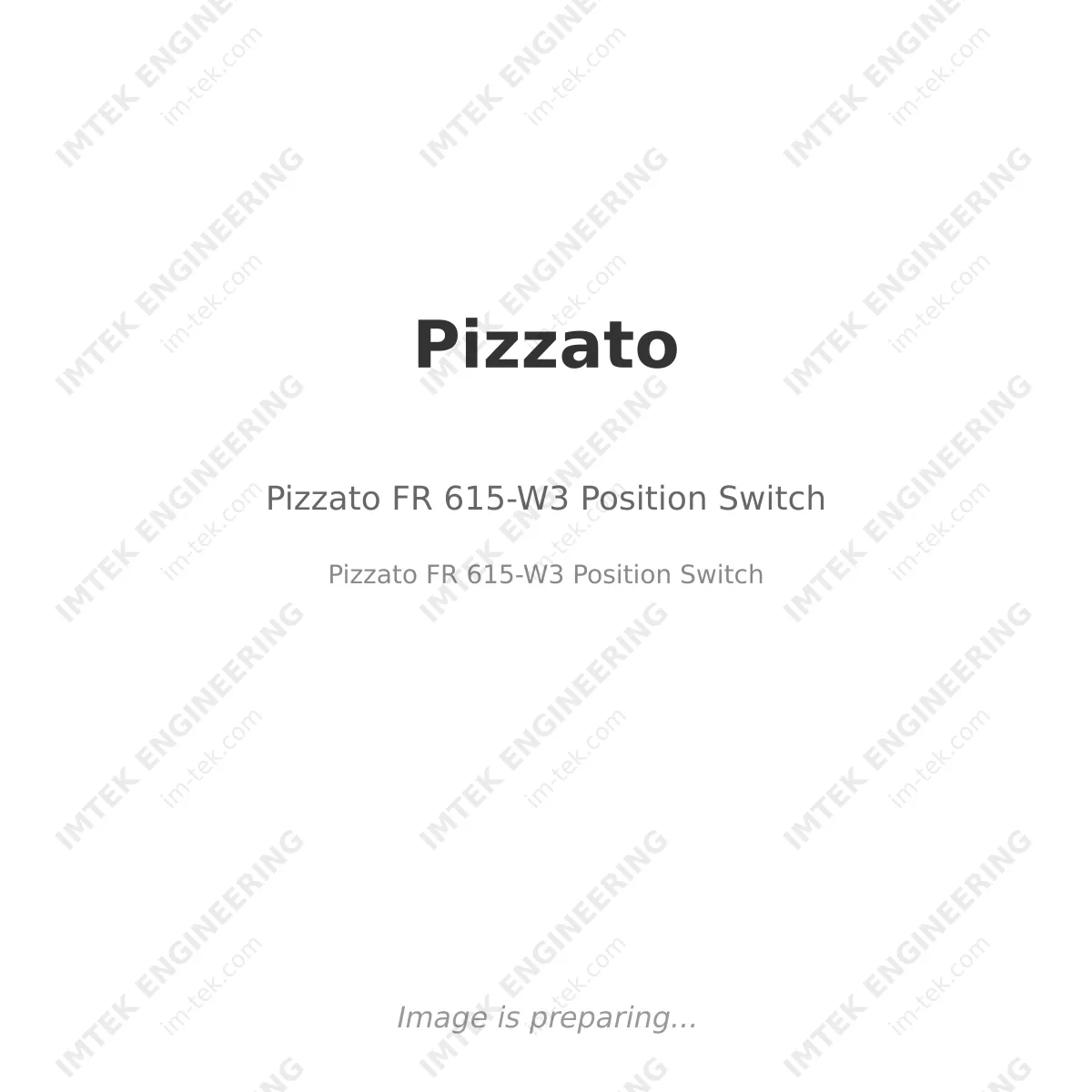 Pizzato FR 615-W3 Position Switch