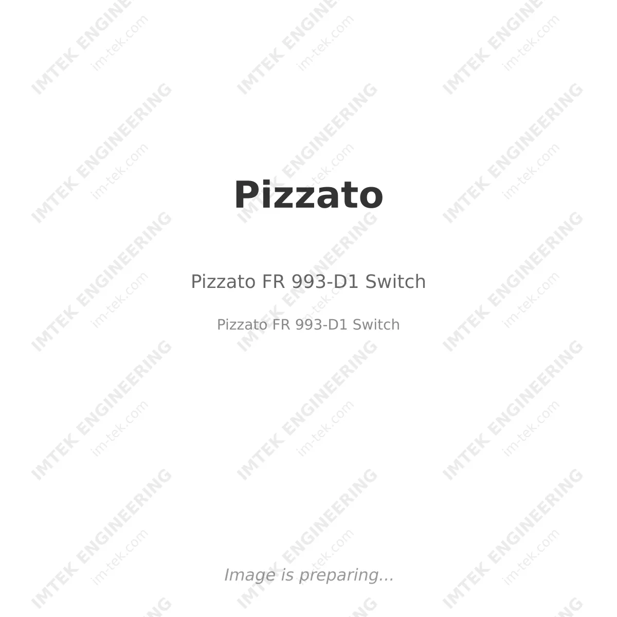 Pizzato FR 993-D1 Switch